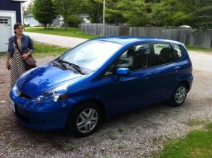 Tobias and I, out on the town.