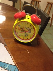 My Curious George alarm clock