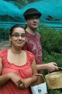 The lovebirds, on a less glamorous day.