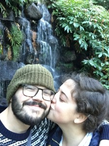 This is us, right after he asked me.