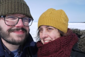 Sunshine on our faces.